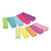 Post-It Coloured Page Markers 13 x 44mm Assorted 50 Sheets/Pad Pack 10