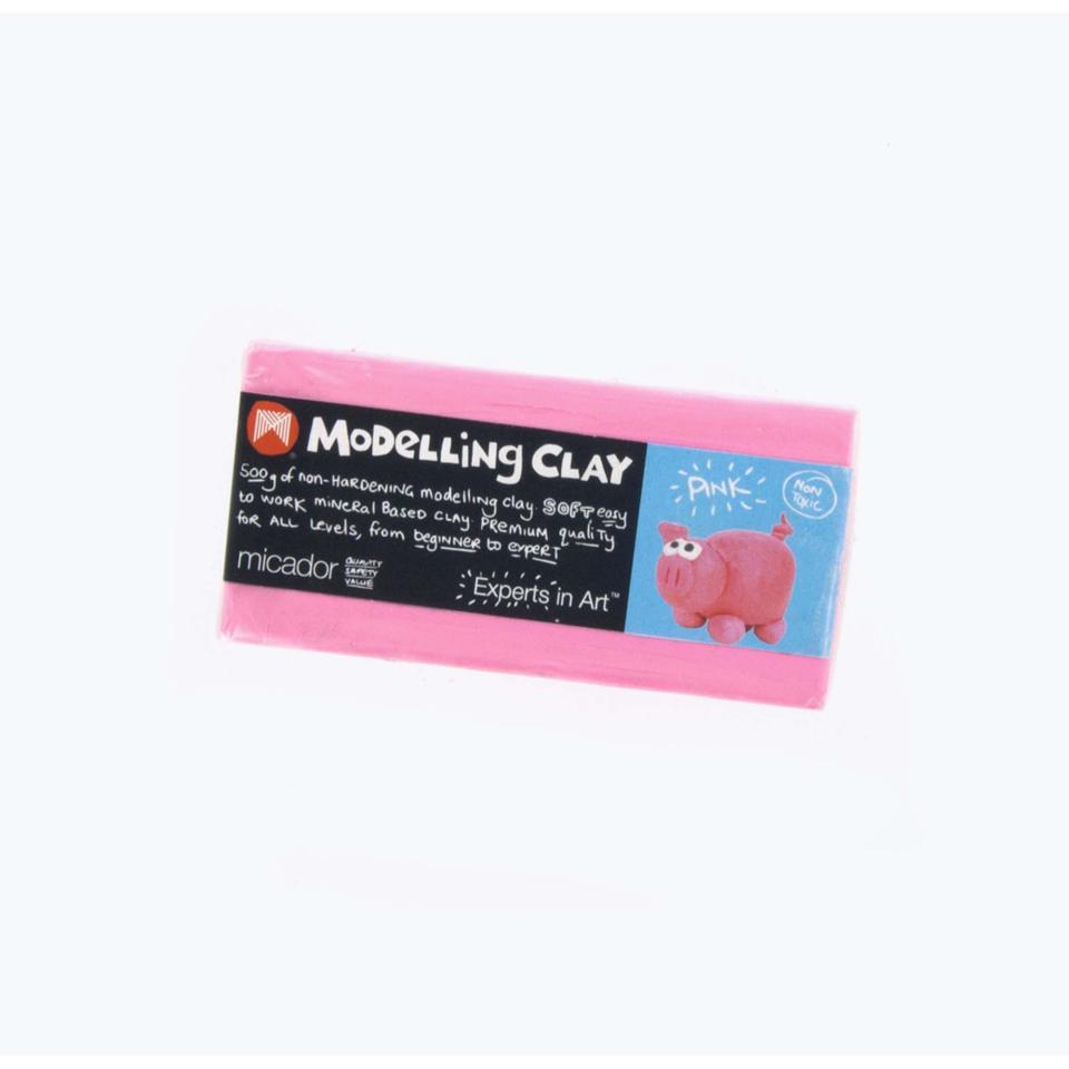 Micador Supermodelling Clay Pink 500g