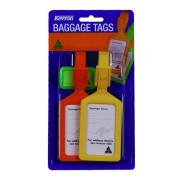 Kevron 43991 Luggage Tags With Bonus Key Tag Pack 2