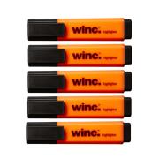 Winc Highlighter Chisel Tip 2.0-5.0mm Orange Box 5