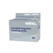 Winc Encoded Magnetic Cleaning Cards - 20-Pack