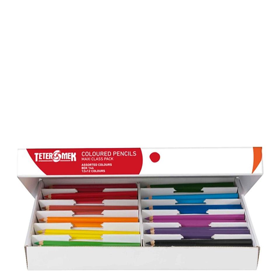 Teter Mek Maxi Coloured Pencils Box 144 Winc