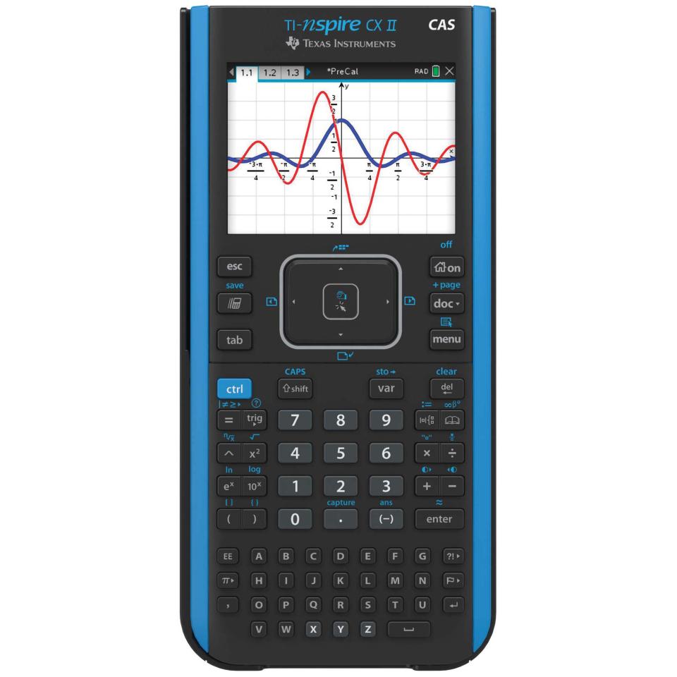 Texas Instruments Ti-nspire CXII CAS Handheld Graphing Calculator