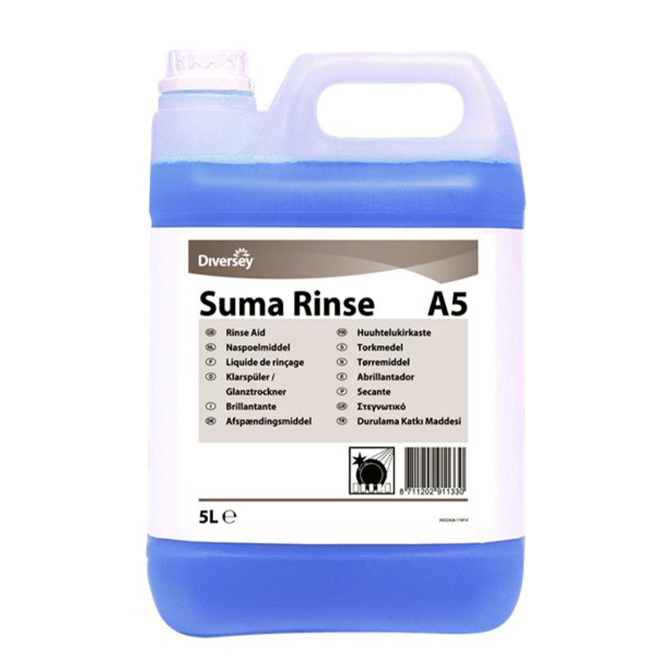 Diversey 7010105 A5 Suma Dishwashing Rinse 5L 