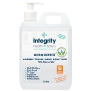 Integrity Health & Safety Indigenous Germ Buster Antibacterial Hand Sanitiser Gel 1 Litre