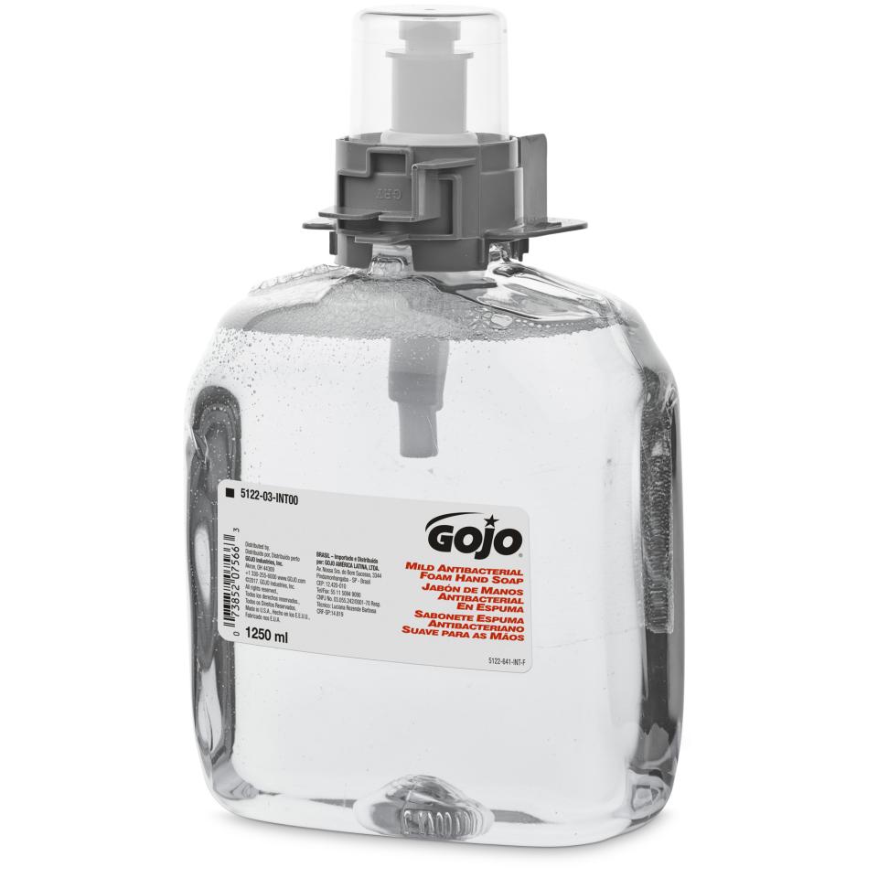 GOJO MILD Antibacterial Foam Hand Soap 1250ml Refill for FMX-12