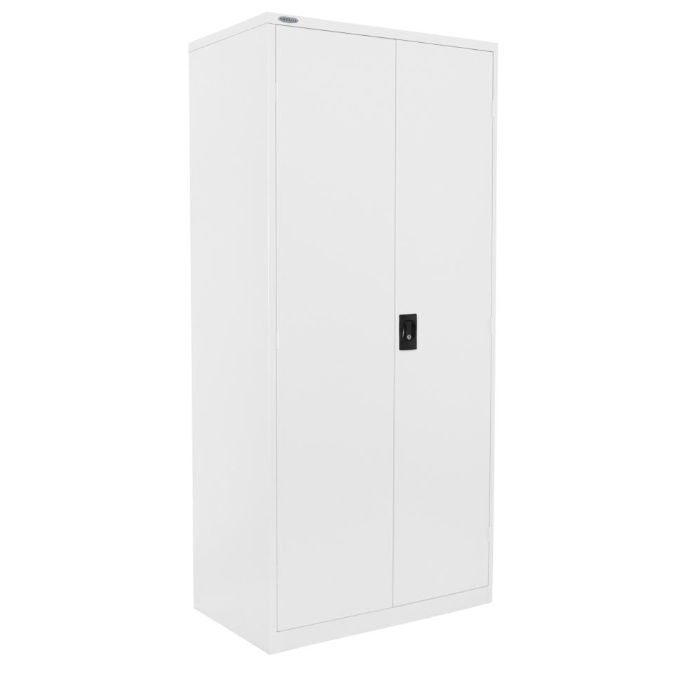 Steelco Stationery Cupboard 4 Adjustable Shelves Lockable 2000h x 914w