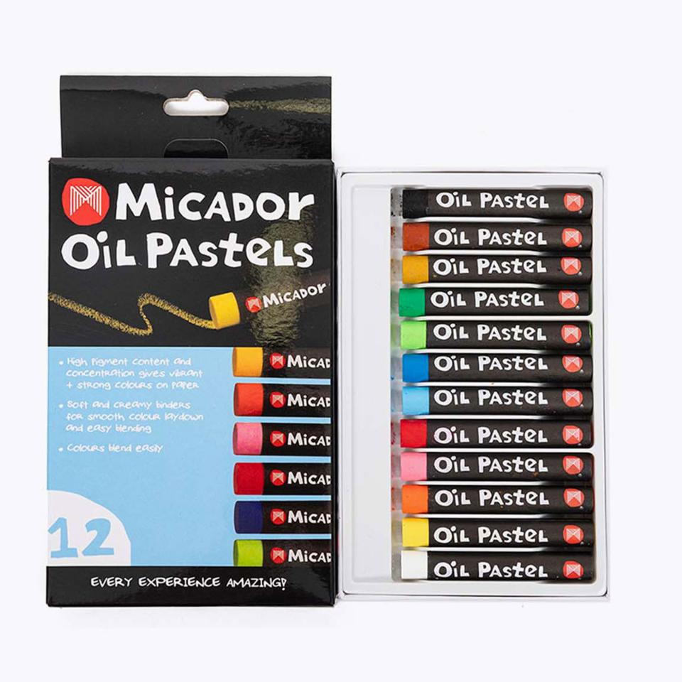 Micador Oil Pastels Standard Pack 12