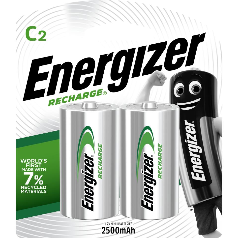 Energizer Rechargeable C Battery Pack 2