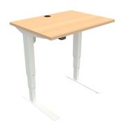 Conset 501-37 Electric Sit/Stand Desk Melamine Top 800 X 600mm 1 Cable Hole