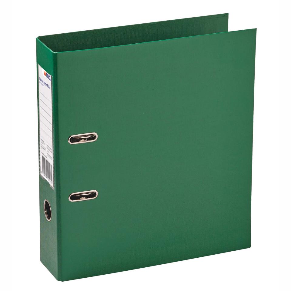 Exacompta PP Lever Arch File 50 mm Spine A4 Light Green 