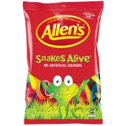 Allens Snakes Alive Lollies 1.3kg