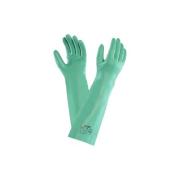Ansell AlphaTec Solvex 37-185 Nitrile Gauntlet Glove 45cm Green Size 10 Pair