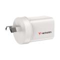 Thumbnail image of Verbatim Gan Charger 2 Port 35w USB A/c Pcr Au White