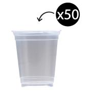 Tailored Packaging Plastic Cold Cup 425ml Clear Pack 50