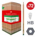 Thumbnail image of Naturals Graphite Pencils HB with Eraser Tip - Box of 72