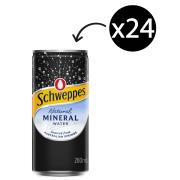 Schweppes Mineral Water Slim Line Can 200ml Carton 24