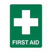 Brady 838903 Self-Adhesive First Aid Sign Vinyl 250H X 180W mm