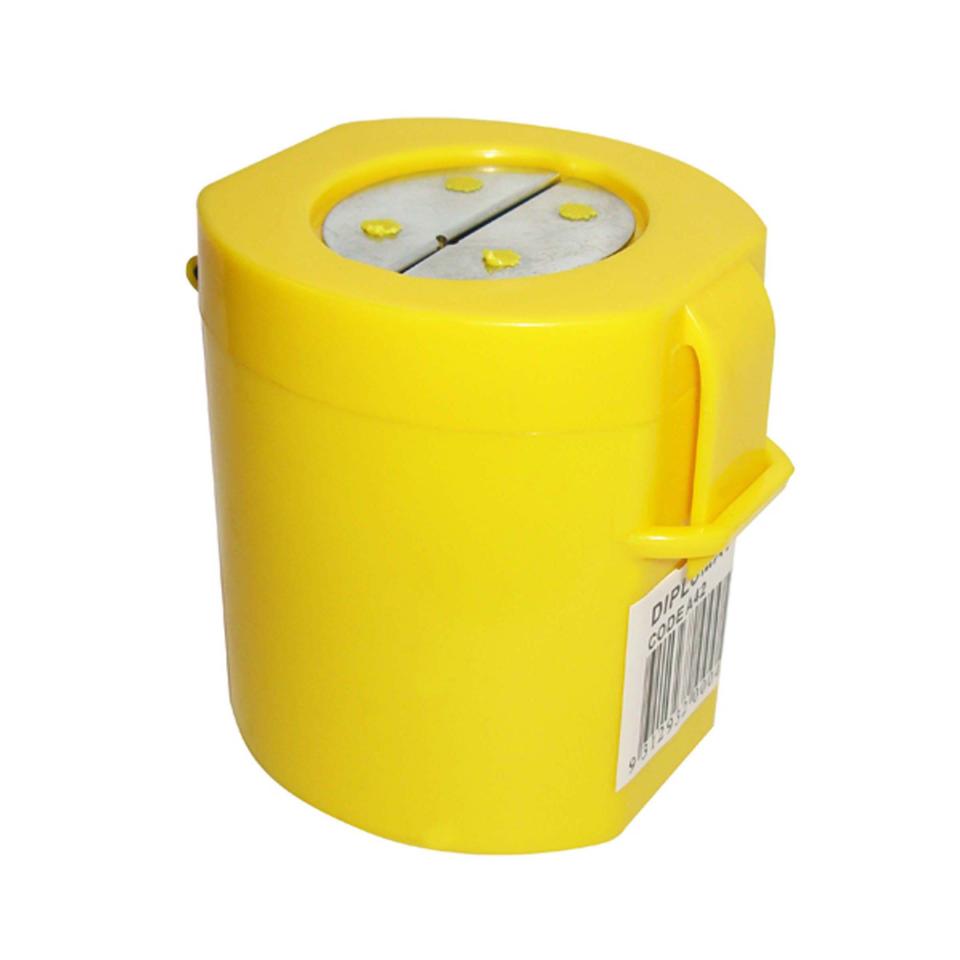 Diplomat Safety Blade Snapper And Disposal Container Yellow