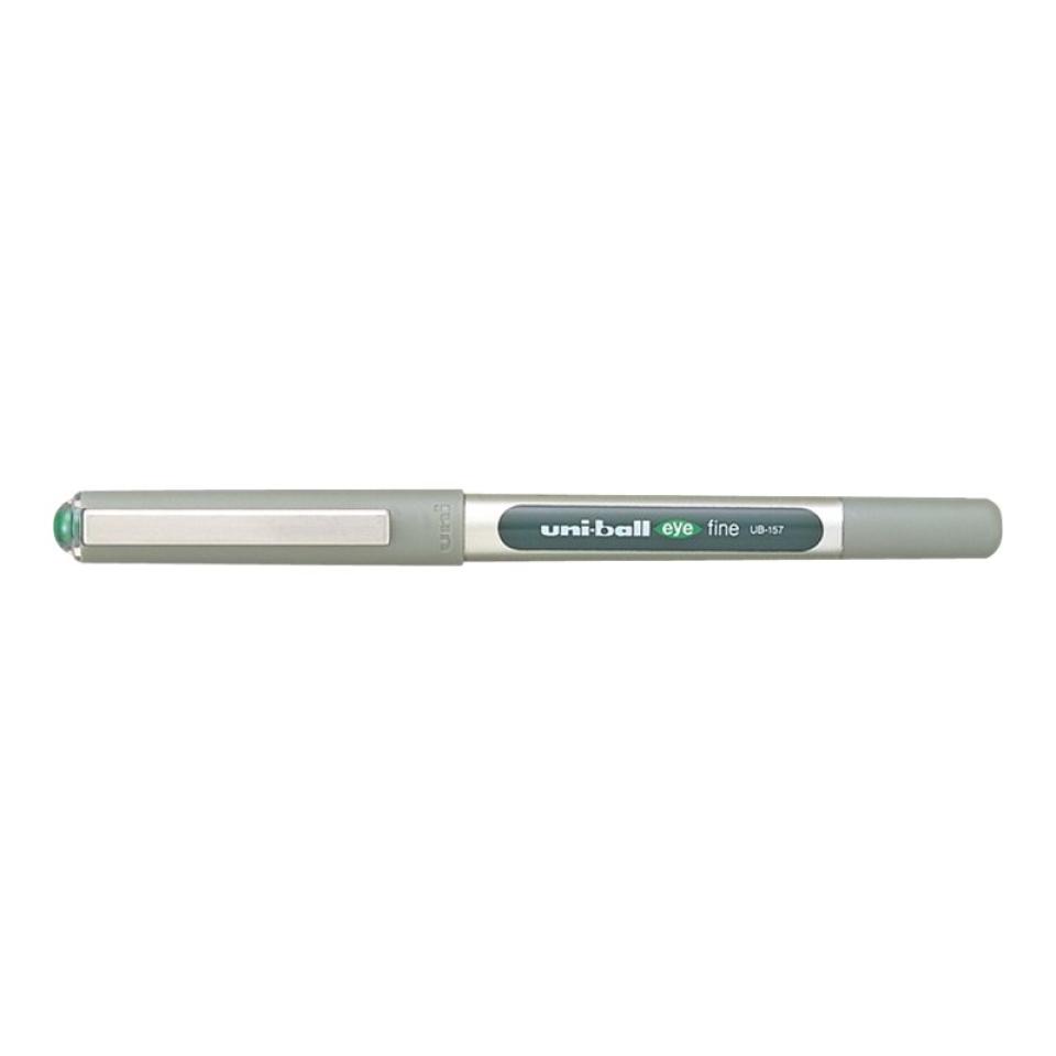 Uni-ball UB157 Eye Rollerball Pen Fine 0.7mm Green Each