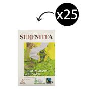 SereniTEA Organic & Fairtrade Lemongrass & Ginger Pyramid Tea Bags Pack 25