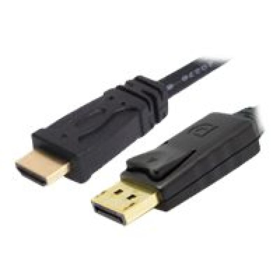 Comsol DisplayPort Male to HDMI Male Cable 1M Image