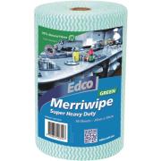 Edco Merriwipe Cleaning Cloth Super Heavy Duty 45m Green