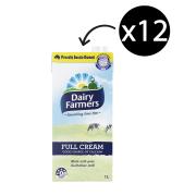 Dairy Farmers UHT Whole Milk 1L Carton 12