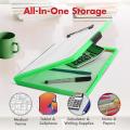 Thumbnail image of Dexas Slimcase 2 Side Open Storage Clipboard A4 Neon Green