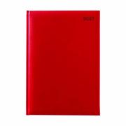 Winc 2027 Soft Touch Hard Cover Diary A5 Week to View Red