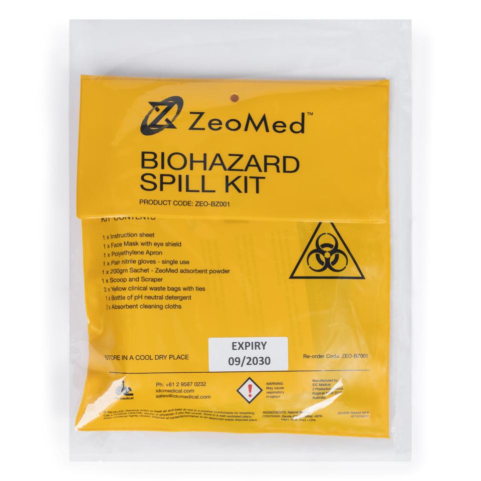 ZeoMed Biohazard Spill Kit Image