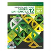 Jacaranda Maths Quest 12 General Mathematics Qld Unit 3&4 & Ebookplus (Includes Free Studyon)