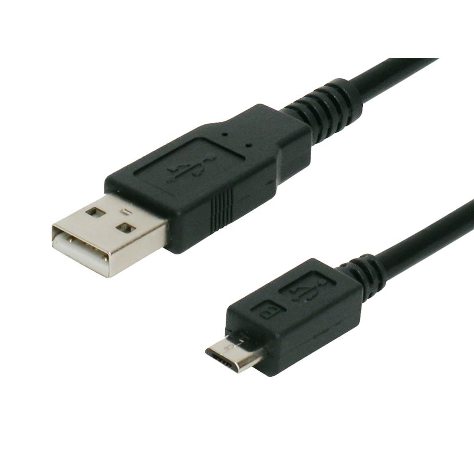 Comsol USB 2.0 A Male to Micro-USB B Male Peripheral Cable 2m