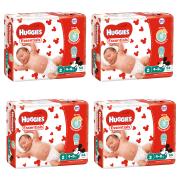 Huggies Essential Nappy Infant Carton 216