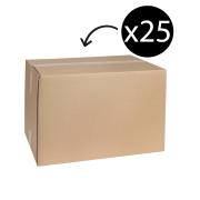 Marbig Professional Heavy Duty Carton 510mm X 355mm X 330mm Brown Bundle 25