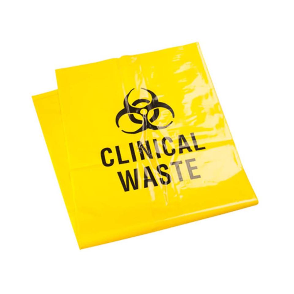Austar Printed Clinical Waste Bag 65 Litre 910mm x 660mm Carton 200