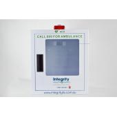 Integrity Health & Safety Alarmed Wall Mount Cabinet with Audio Alarm & Stobe Light