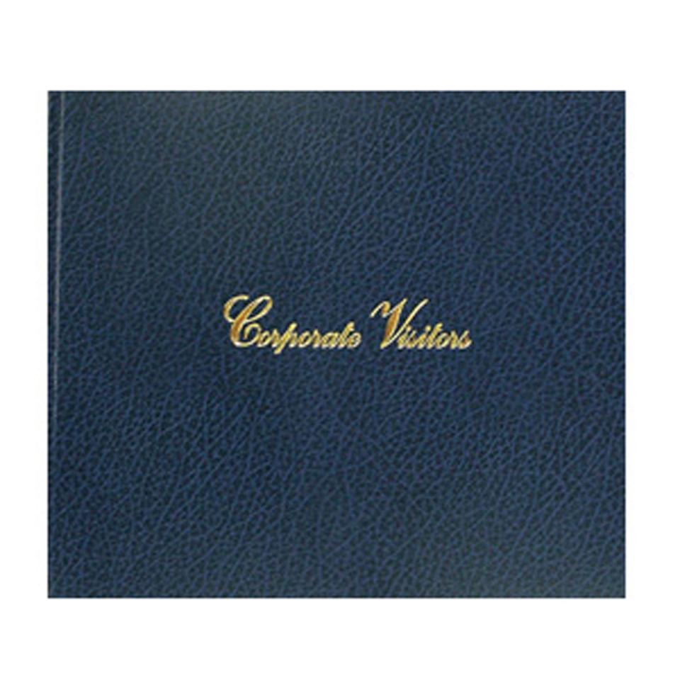 Zions Cvb Visitor Book Corporate 100 Page Hard Cover