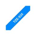 Thumbnail image of Brother TZE-535 Tape Labelling White On Blue 12mm