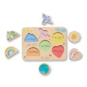 SunChild Wooden Affirmation Puzzle