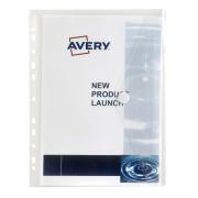 Avery Binder Wallet with Filing Strip Plastic Clear
