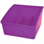 Elizabeth Richards Literacy Tub With Two Dividers Purple