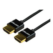 Comsol Super Slim HDMI with Ethernet Male to Male High Speed Cable - 2 m