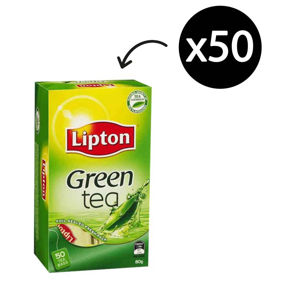 lipton green tea 50 bags price