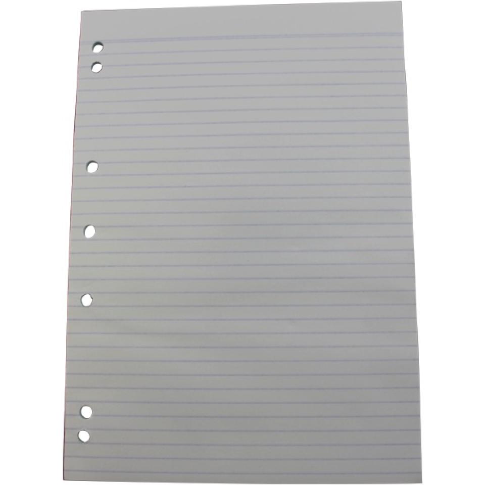 Officemax A4 Bond Paper Pad 8mm Ruled 7 Hole Punch 50 Leaf