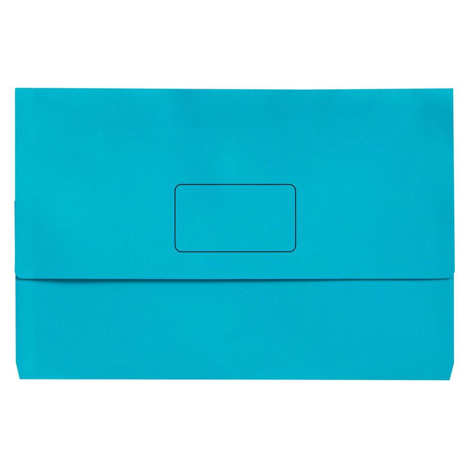 Marbig Slimpick Document Wallet Foolscap Green Box 50 | Winc