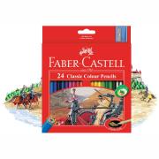 Faber Castell Pencil Classic Colour Pack 24
