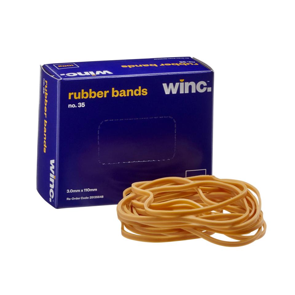 Winc Rubber Bands No. 35 100g Winc