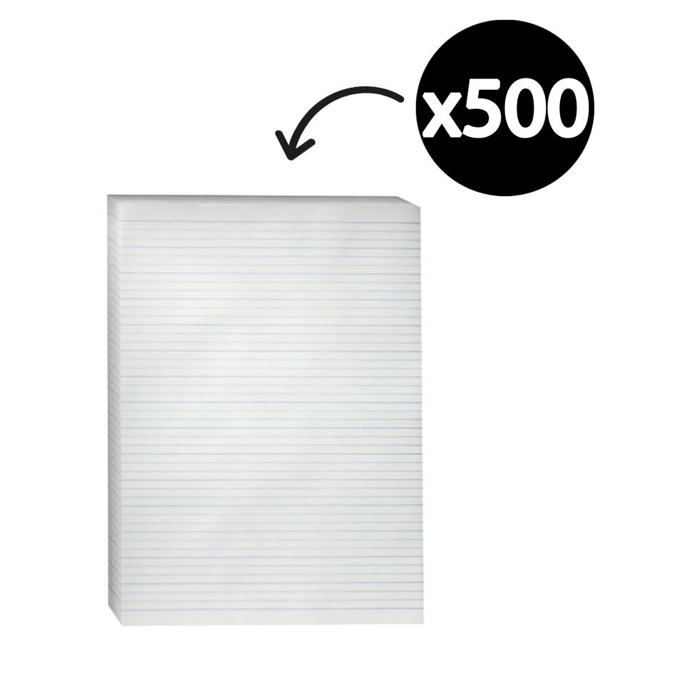 Note Western Australia A4 Paper 18mm Ruled Dotted Thirds Double Sided Pack 500