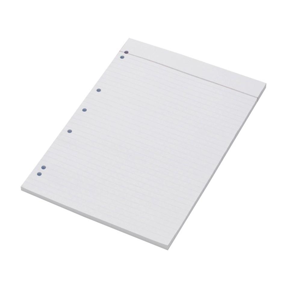 Note A4 7 Hole 8mm Ruled Pad 57GSM 100 Sheets